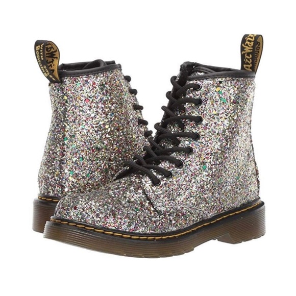 Dr. Martens Other - Dr.Marten's Junior 1460 Chunky Glitter Boots Kids Size 4